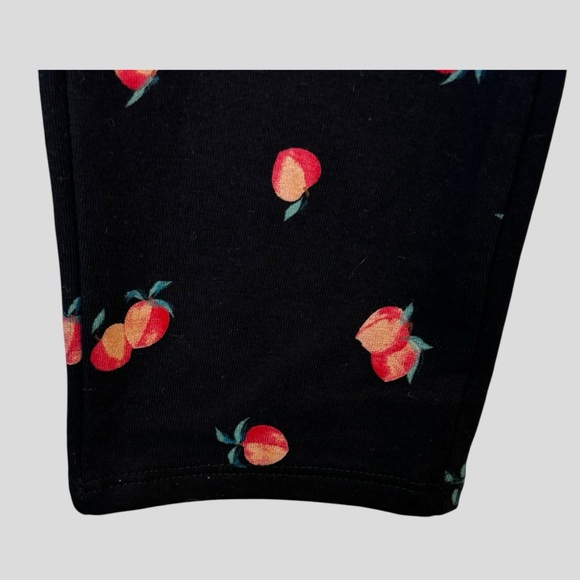 Torrid Women’s Black Leggings Peach Print Size 2X - Picture 3 of 11